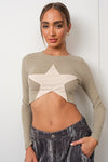 Cropped Star Top