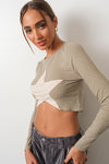 Cropped Star Top
