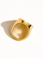 Mother of pearl Statement Ring