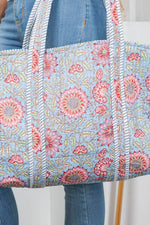 Blue Sunflower Tote Bag