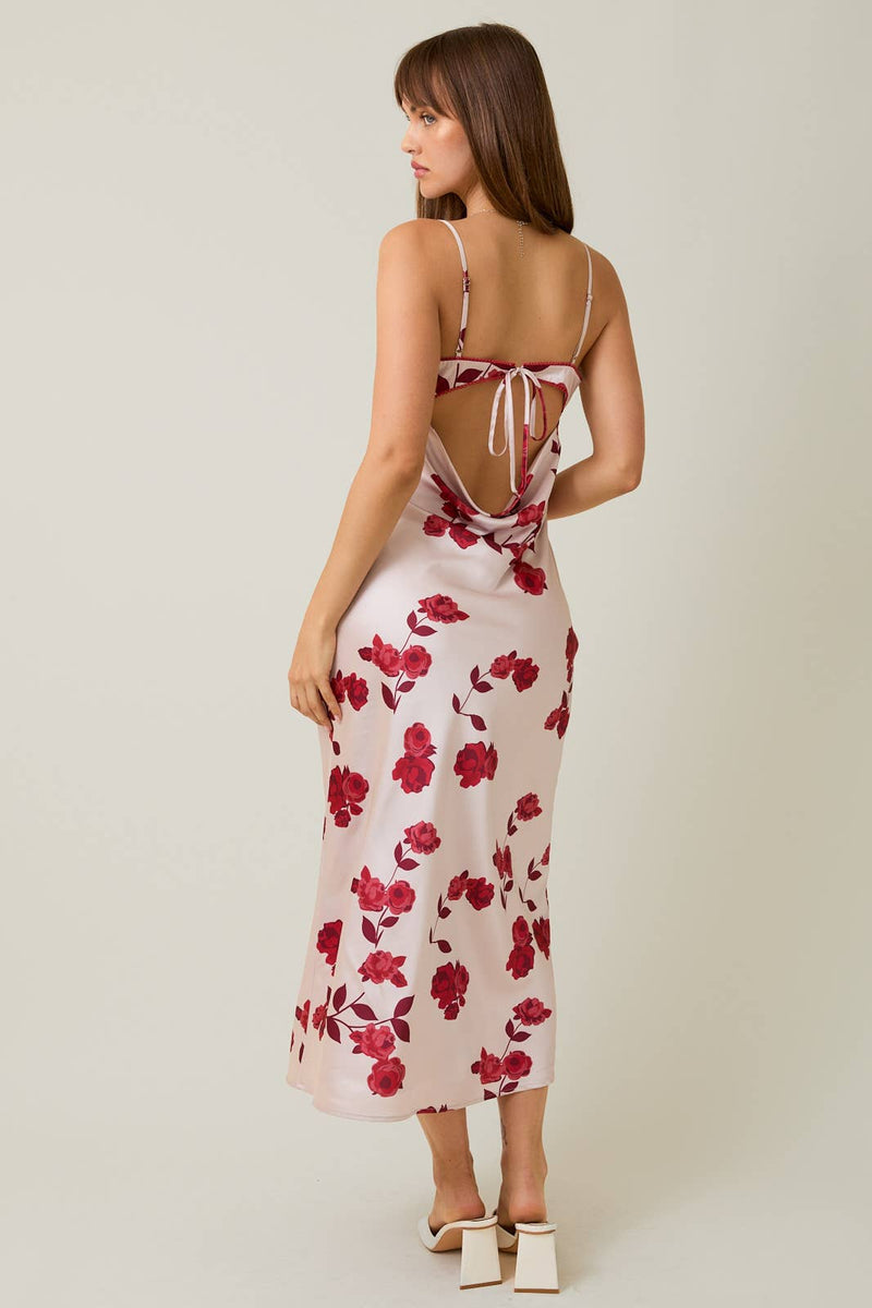 Vintage Rose Blossom Dress