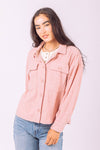 Blush Embossed Shacket