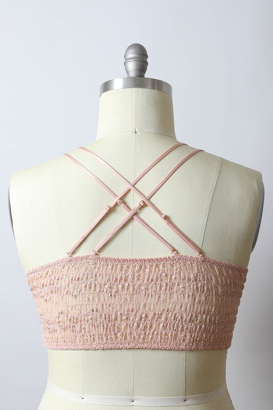 Crochet Daisy Longline Bralette Plus – Delaney Rose Boutique