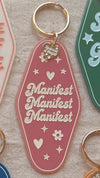 Manifest Motel Keychain