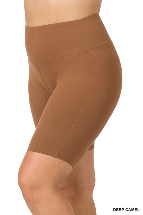 Curvy Biker Shorts