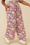 Curvy Violet Fields Pants