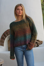 Rainbow Chunky Knit Sweater