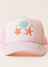 Seashell Trucker Hat