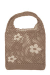 Flower Knit Bag