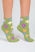 Pastel Tulip Socks