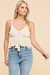 Cream Babydoll Cami