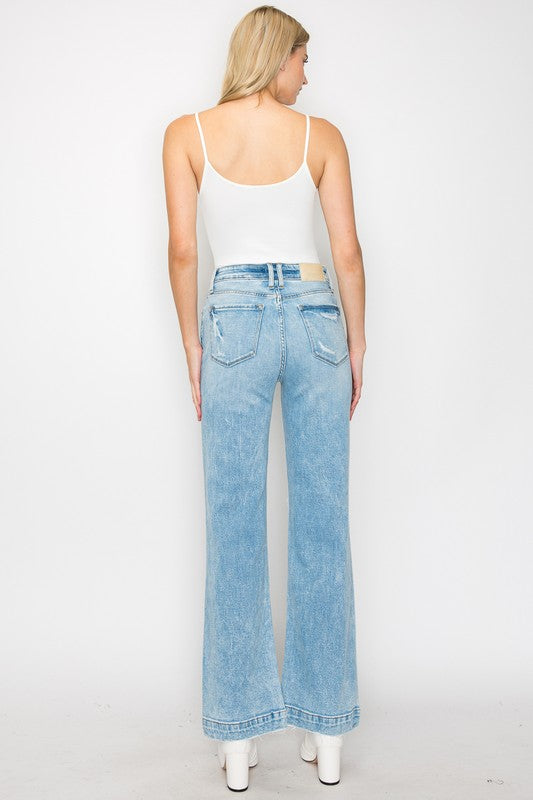 90S VINTAGE LOOSE FIT STRAIGHT JEANS – The Chandelier Rose Boutique