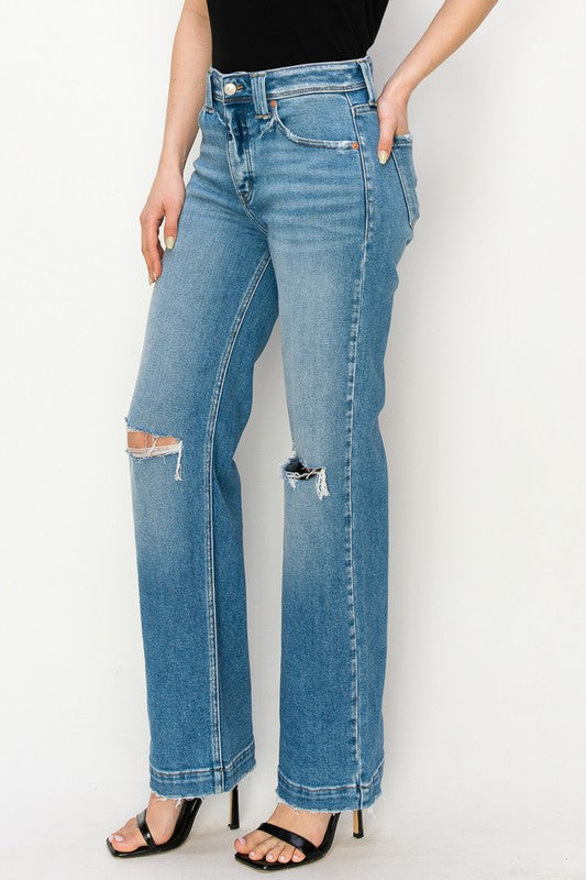 Buy Boyfriend Mid Rise Slim Leg Jeans for USD 84.00