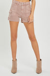 Mauve Cargo Shorts