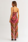 Elegant Shimmer Maxi Dress