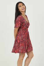 Berry Twist Dress