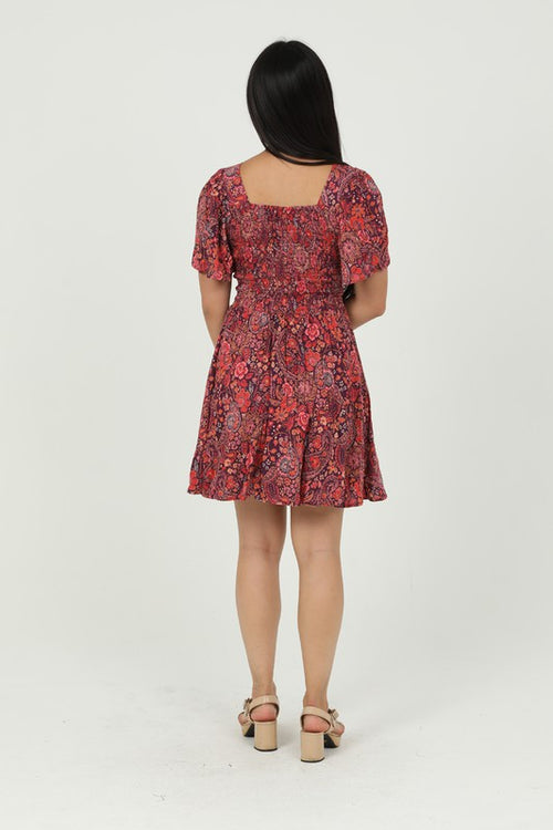Berry Twist Dress