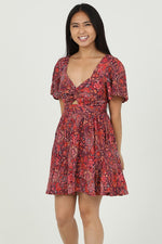 Berry Twist Dress
