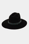 Studded Brim Hat