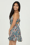 Teal Fields Sundress