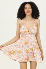 Ivory Flower Sundress
