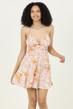 Ivory Flower Sundress