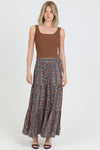Savannah Bloom Maxi Skirt