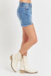 High Rise Front Slit Shorts