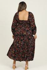 Curvy Desert Lace Maxi Dress