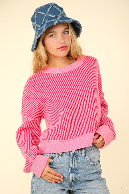 Two Tone Sweater