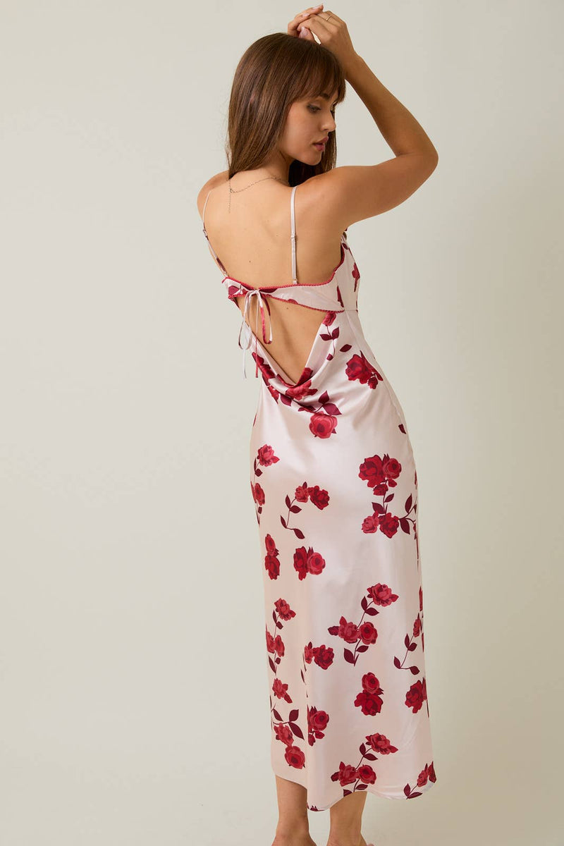 Vintage Rose Blossom Dress