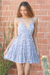 Peacock Blue Sundress