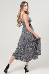 Navy Daisies Dress