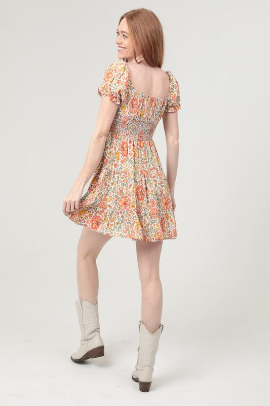 Orange Blossoms Dress