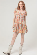 Orange Blossoms Dress