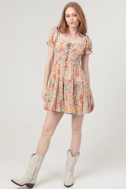 Orange Blossoms Dress