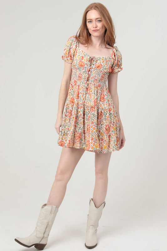Orange Blossoms Dress
