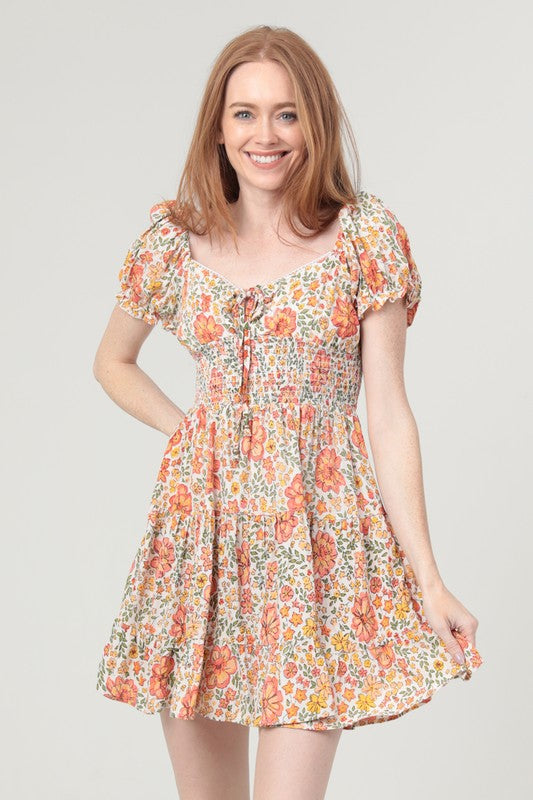 Orange Blossoms Dress