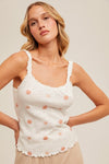 Daisy Ruffle Cami