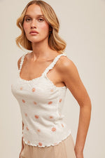 Daisy Ruffle Cami