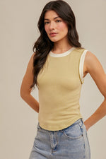Lime Two-Tone Tank