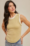 Lime Two-Tone Tank