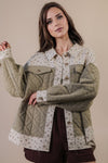 Sage Quilted Jacket