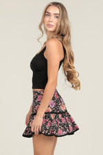 Midnight Garden Skort