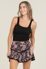 Midnight Garden Skort