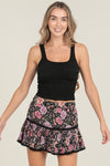 Midnight Garden Skort