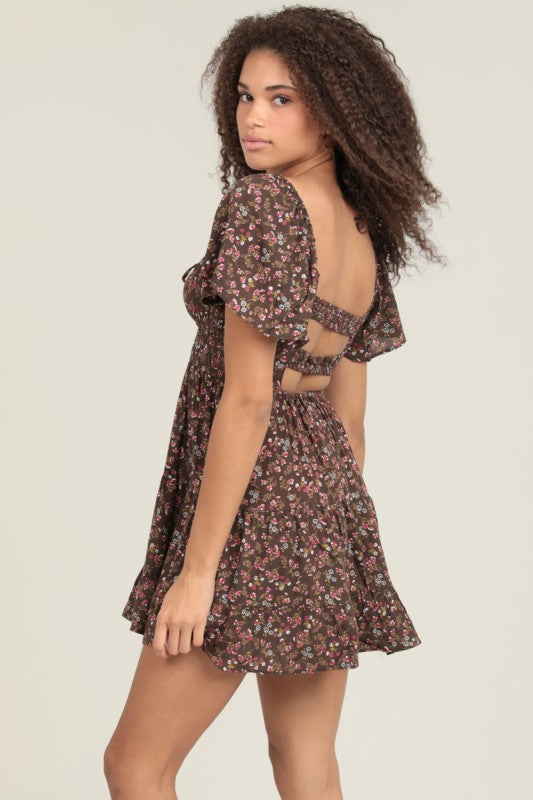 Forest Floral Dress