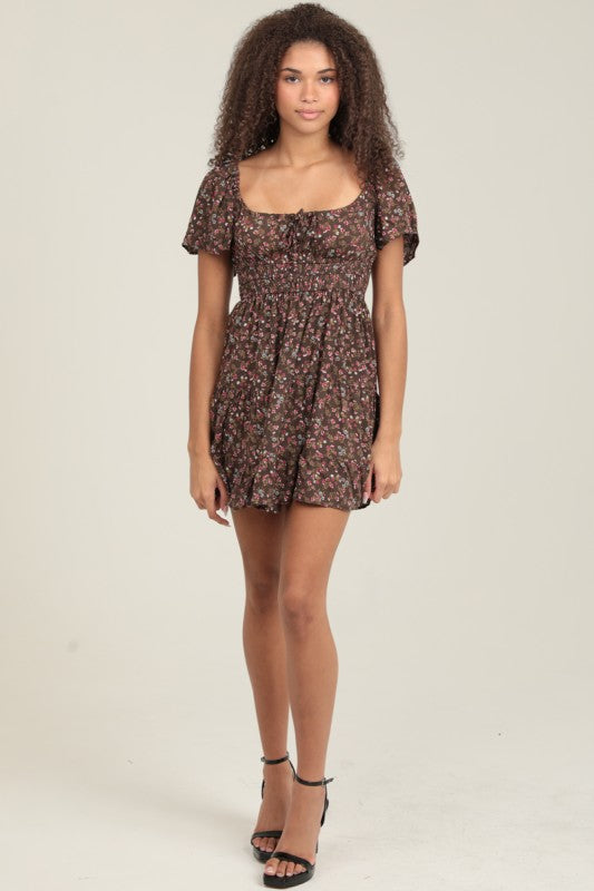 Forest Floral Dress