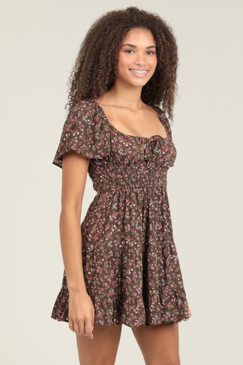 Forest Floral Dress