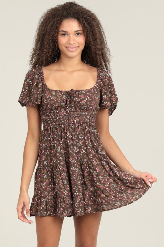 Forest Floral Dress